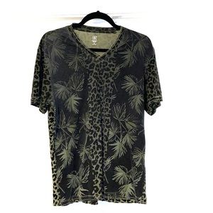 INC Leopard T shirt